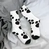 Men's Socks Hip Hop Retro Cute Paws Crazy Dog Unisex Harajuku Pattern Printed Funny Novelty Crew Sock Boys Gift