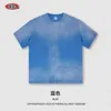 Men's T-shirts Be Mens Wear | 2024 Spring/summer 270g Smoke American Street Loose Gradient T-shirt for Men Same Style As Wang Hedi