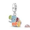 Sieraden 925 Sterling Sier Dangle Charm Nieuw product Kleur Rainbow Balloon Charms Bead Fit Pandora Armband Diy Sieraden Accessoires Drop Dhnqe