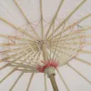 Średnica 83 cm DIY Bamboo Papiery parasolowe naoliwione papierowe parasol chiński starożytny styl parasolowy Dekoracja sufitowa parasol