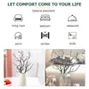 Decorative Flowers 2 Pcs Artificial Tree Branch Creative Branches Plant Decor Vase Household Layout Bouquet Bar Plastic Cafe Decorations