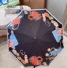 Big Automatic Rain Or Shine Dual-Use Umbrella Female Cute Vinyl Sun Protective Sun Umbrella