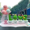 Decorative Flowers Creative Simulation Cactus Shaped Adornments Bonsai Prop Decoration Resin Plant Potted Car