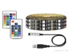 5050 DC 5V USB RGB LEDストリップ30LEDMライトストリップフレキシブル防水テープ1M 2M 3M 4M 5Mテレビバックグラウンド用リモート9505600