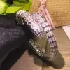 Bracelet unique de créateur de la série Snake Bone pour femme, plaqué or 18 carats, reproductions officielles, cadeau d'anniversaire de marque de taille européenne avec boîte 049