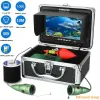 Finder Maotewang 1000Tvl Camera da pesca del kit per videocamera subacquea Fish Finder 6 pezzi Lampade a infrarossi con il monitor di colore da 7 "pollici