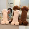 Animali di peluche ripieni 30 cm Simation Y Divertente P Giocattolo farcito Morbido Dick Doll Vero cuscino Simpatico regalo divertente Ups o Drop Delivery Toys Regali S Dh1Jr