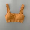 Tenue de soutien-gorge sans couture femme Fiess Yoga Running Vest Push Up Crop Top Sous-vêtements Terbarbillards à choc amortisseur