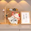 Chinese Style Entrance Foyer Home Decoration, Key Storage Tray, Lucky Cat Creative New House and Decoration