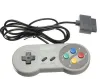 Gamepads ücretsiz gönderim iki parça kablolu oyun denetleyicisi nintendo için gamepad snes oyun konsolu denetleyicisi için sfc için