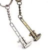 Keychains Mini Keychain Movable Vernier Caliper Tools Gift Ideas For Men Women