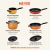 Cookware Sets Meyer Accent Series Aluminum Nonstick And Stainless Steel Essentials Set 6-Piece Spark Gradient Pots Pans