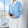 Męskie polo tops pullover bluzy męskie ubrania splatane t polo koszule dla mężczyzn Korean Autumn Sales S Sprzedaż z oryginalnym f