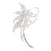 Korean Style High-end Pearl Hot Selling Flower Brooch Women's Versatile Coat Suit Pin