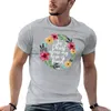 Polos pour hommes En Christ seul, mon espoir est trouvé - T-shirt à couronne de fleurs aquarelle T-shirts pour hommes à séchage rapide