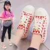 Outdoor Spring Autumn Kids Sport Shoes Boys Girls Sneakers Children Casual Breathable Baby Canvas Shoes