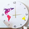 Wall Clocks Office Accessories DIY Cross-stitch Clock Metal Pointer Needles Quartz Large