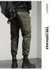 Męskie spodnie Multi-Pockets Tactical Cargo Mens HARAJUUKU Punk Hip Hop Joggers Pantalons Casual Streetwear Y2K Men Men Moders Technwear