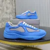 Low Top Americas Cup Sneakers schoenen mannen Ademend gaas rubberen fietstoffen man trainers uitstekend casual wandelen