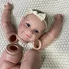 1924Inch redan målad Reborn Baby Doll Maddie Kit livtro mjuk beröring Flexibla oavslutade delar med tygkropp Diy Toy 240223