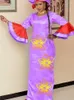 Vêtements ethniques Robe Bazin Riche Brode portable tout au long des quatre saisons Africaine africaine Abaya robes Robe pour femmes