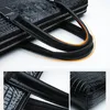 Briefcases TopFight Genuine Leather Crocodile Briefcase Messenger Computer Laptop Handbag Bag Men's Travel Bags Document