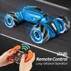 Автомобили RC Stunt Twist Car JJRC Q110 2.4G Дистанционное Управление Внедорожный Альпинистский Автомобиль Датчик Жестов Часы 4WD Drift RC Автомобили Светодиодный Свет Детские Игрушки