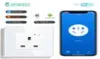 Controle Home Inteligente BSEED UK Tomada WiFi Tomada Trabalho com Alexa Google Life App Temporizador Remoto Tomadas de Parede 13A4339825