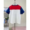 2024 Spring/summer New Fashionable Brand Personalized Letter Flocking Colored Short T-shirt Women's Half Sleeved Shirt Slimming T