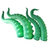 Gros pieds de poulpe gonflables verts, tentacules de ballon, bras pour la décoration de fête de vacances