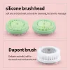 Époublants Ckeyin 3 en 1 électrique nettoyage pour le visage brosse silicone rotatif Brosse de nettoyage en profondeur Péliers de pelage du nettoyant Exfoliation 50