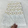 2024 Swiss Voile Lace Fabric African Women High Quality Senaste design Broderi Wedding Party 5 Yards KRL-3900 KRL-3900