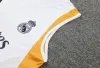 2023 2024 Real Madrid Survêtement d'entraînement de football pour hommes Maillots de football Polos Kit de shorts à manches courtes 23 24 VINI JR Mens Vest Polo Jersey Set Jogging Survêtements