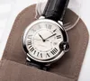 24SS Designer Watch Man Fashion Luksusowy Zegarek Rozmiar 42 mm 8215 Ruch 315L Fine Steel Sapphire Crystal Glass Wysokiej jakości zegarek z pudełkiem