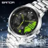 Watches Men's Watch Fashion High Quality 3d Model 360 Rotating Car Wheel Hub Custom Design Sports Watch Waterproof Quartz Wristwatch