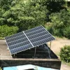 Solar-Solarpanel-Kit komplett mit Batterie, 5000 W, 220 V, 110 V, Solarpanel, 600 W USV, Hybrid-Wechselrichter, netzunabhängiges System, 4 PS, Bauernhof, Auto, Wohnwagen