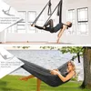 6 Handles Aerial Yoga Hammock Flying Swing Anti-gravity Yoga Pilates Inversion Exercises Device Outdoor Indoor Yoga Swing Belt 240223