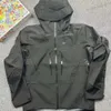 2024 Arc Jacke Herren Designer Jacken Top Qualität Hardshell Outdoor Bergsteigeranzug Alpha Winddichte wasserdichte Oberbekleidung Kapuzenmäntel 666fff