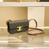 Triunfos mulher bolsa designer saco crossbody sacos triunfal arco couro genuíno axilas 2024 novo outono e inverno popular este ano highend sentimento nicho sti