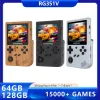 Jogadores ANBERNIC RG351V Retro Video Game Console 64G 128G 15000 Jogo Console Portátil WIFI 3.5inch PS1 GB N64 Mini Jogador de Jogo Portátil