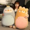 Cushions 4580cm Little Animals Plush Toy Fatty Squishy Stuffed Dinosaur Pig Penguin Bear Soft Doll Baby Appeasing Cartoon Plush Cushion