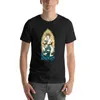남성용 폴로 거룩한 초크 - 브라운 벨트 티셔츠 플러스 크기 소년 동물 프린트 남자