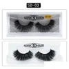 عناصر الجمال الصحية الأخرى 3D Mink Eyelashes Wholesale Natural False Soft Make Up Makeup Makeup Fake Eye Lashes Pack BK Drop Deliv DH4LG