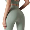 AL0LULU Sports Bra Yoga Wear Set Leggings YENY