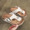 Sneakers Girls Shoes Mini Cork Sandals Boys Clip Toe Flip Flops 2020 Summer Kids Shoes Infant Baby Flats Mother Boys Sandals Antiskid