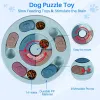 Jouets Puzzle pour chien, jouets d'enrichissement interactifs, jouets de stimulation mentale pour chien pour l'entraînement, friandises pour chien, jouets à mâcher, cadeaux pour chiots et chats