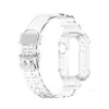 Designer VOOR Apple watch 1 2 3 4 5 6 SE Clear TPU CASE Band BANDS Verenigen Vervanging Polsband Cover 50 stukslot designerOOLQOOLQ