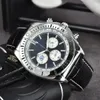 U1 Toppkvalitet AAA Designer Bretiling Watch 42mm Automatisk kvartsrörelse Watches Chronograph AB01 rostfritt stålband Full funktion Navitimer armbandsur J772