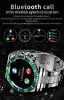 Dispositivi AW12 Smart Watch da uomo Chiamata Bluetooth Orologi Visualizzazione dei messaggi Carta da parati fai da te Frequenza cardiaca Pressione sanguigna Sport Smartwatch impermeabile