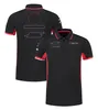 2024 F1 Team Giyim T-Shirt Formül 1 Polo Gömlek Tişörtleri Yeni Sezon Sürücü Yarışı Siyah T-Shirt Özel Aynı Otomobil Hayranları Üstleri Jersey Yaz